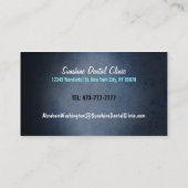 Visitekaartjes voor tandheelkundige chirurgie (Achterkant)