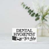 Visitekaartjes voor tandheelkundige verzorging - K (Staand voorkant)