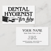 Visitekaartjes voor tandheelkundige verzorging - K (Voorkant / Achterkant)