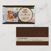 Visitekaartjes voor thuisprojecten (Voorkant / Achterkant)