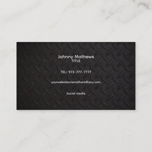 Visitekaartjes voor thuisvernieuwing (Achterkant)