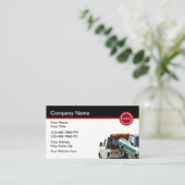 Visitekaartjes voor trekkend wagenpark (Staand voorkant)