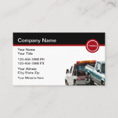 Visitekaartjes voor trekkend wagenpark (Voorkant)