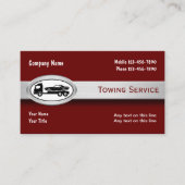 Visitekaartjes voor trekkers voor motorvoertuigen (Voorkant)