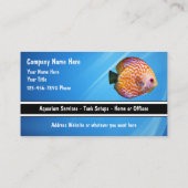 Visitekaartjes voor tropische visserij in het mari (Achterkant)