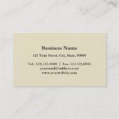 Visitekaartjes voor  tuinbouwgereedschappen (Achterkant)