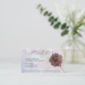 Visitekaartjes voor tweetalige schoonmaakdiensten (Staand voorkant)