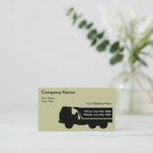 Visitekaartjes voor tweetalige transporten (Staand voorkant)