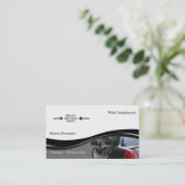 Visitekaartjes voor vervoer (Staand voorkant)