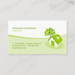 Visitekaartjes voor verzekeringen van onroerend go