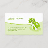 Visitekaartjes voor verzekeringen van onroerend go (Voorkant)