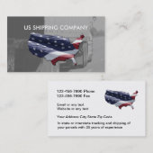 Visitekaartjes voor verzending tussen staten (Voorkant / Achterkant)