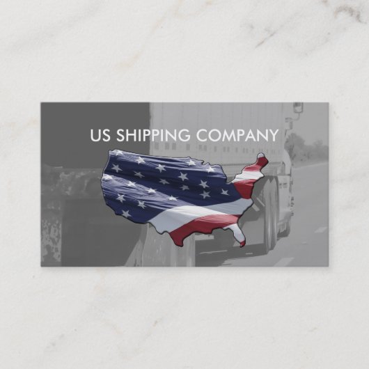 Visitekaartjes voor verzending tussen staten (Voorkant)