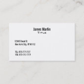 Visitekaartjes voor veteranen (Achterkant)