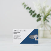 Visitekaartjes voor videobeveiliging (Staand voorkant)