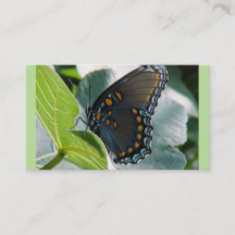 Visitekaartjes voor vlinders