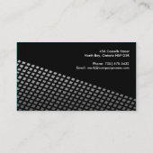 Visitekaartjes voor vloeiend monogram (Achterkant)