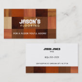 Visitekaartjes voor vloerbedekking (Voorkant / Achterkant)