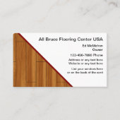 Visitekaartjes voor vloerbedekking (Voorkant)