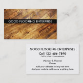 Visitekaartjes voor vloerbedekking (Voorkant / Achterkant)