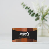 Visitekaartjes voor vloerbedekking (Staand voorkant)