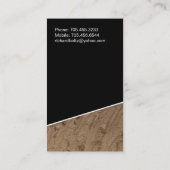 Visitekaartjes voor vloerinstallaties (Achterkant)