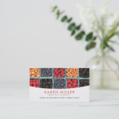 Visitekaartjes voor voedings- en gezondheidsclaims (Staand voorkant)