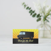 Visitekaartjes voor voedseltransporten (Staand voorkant)