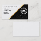 Visitekaartjes voor voedselverstrekking (Voorkant / Achterkant)