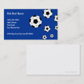 Visitekaartjes voor voetzoekers (Voorkant / Achterkant)