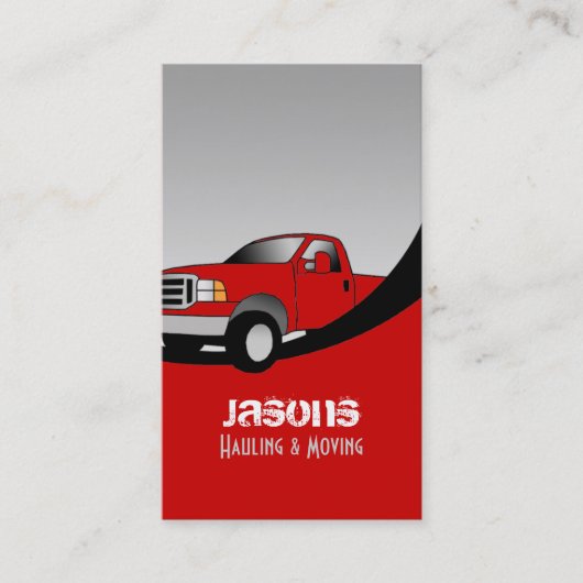 Visitekaartjes voor vrachtwagens (Voorkant)