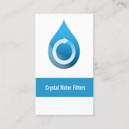visitekaartjes voor waterfilters