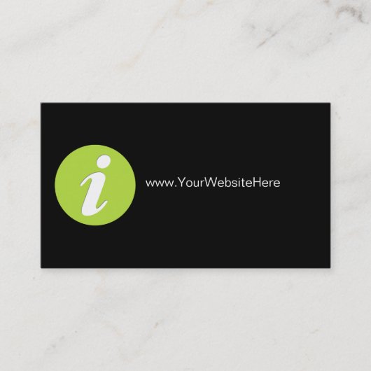 Visitekaartjes voor webmarketing (Voorkant)