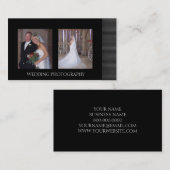 Visitekaartjes voor weddenschap (Voorkant / Achterkant)