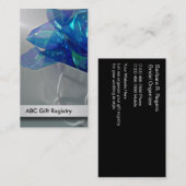 Visitekaartjes voor weddenschappen met cadeaus (Voorkant / Achterkant)