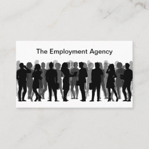 Visitekaartjes voor wervingsbureau recruiters