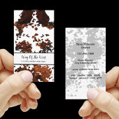 Visitekaartjes voor Westerne Draag Mode in het lan