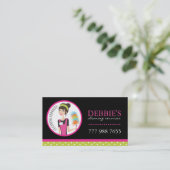 Visitekaartjes voor Whimsical Cleaning Services (Staand voorkant)