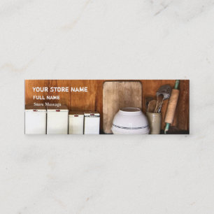 Visitekaartjes voor  winkel / Bake-winkel