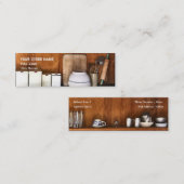 Visitekaartjes voor winkel / Bake-winkel (Voorkant / Achterkant)