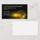 Visitekaartjes voor wolfotografie (Voorkant / Achterkant)