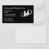 Visitekaartjes voor zakelijk onroerend goed van kl (Voorkant / Achterkant)