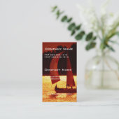 Visitekaartjes voor zandzuigers (Staand voorkant)