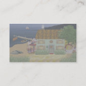 Visitekaartjes voor zeehartafdruk (Achterkant)