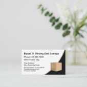 Visitekaartjes voor zelfopslag (Staand voorkant)