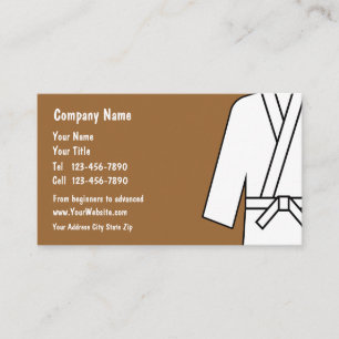 Visitekaartjes voor zelfverdediging