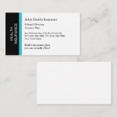 Visitekaartjes voor ziektekostenverzekering (Voorkant / Achterkant)