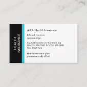 Visitekaartjes voor ziektekostenverzekering (Voorkant)