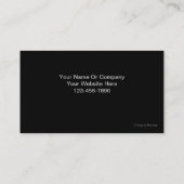 Visitekaartjes voor ziekteverzekering (Achterkant)