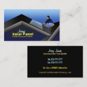 visitekaartjes voor zonnepanelen (Voorkant / Achterkant)